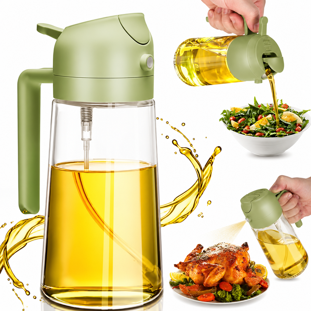 Olivio™ 2-in-1 Oil Mister & Dispenser