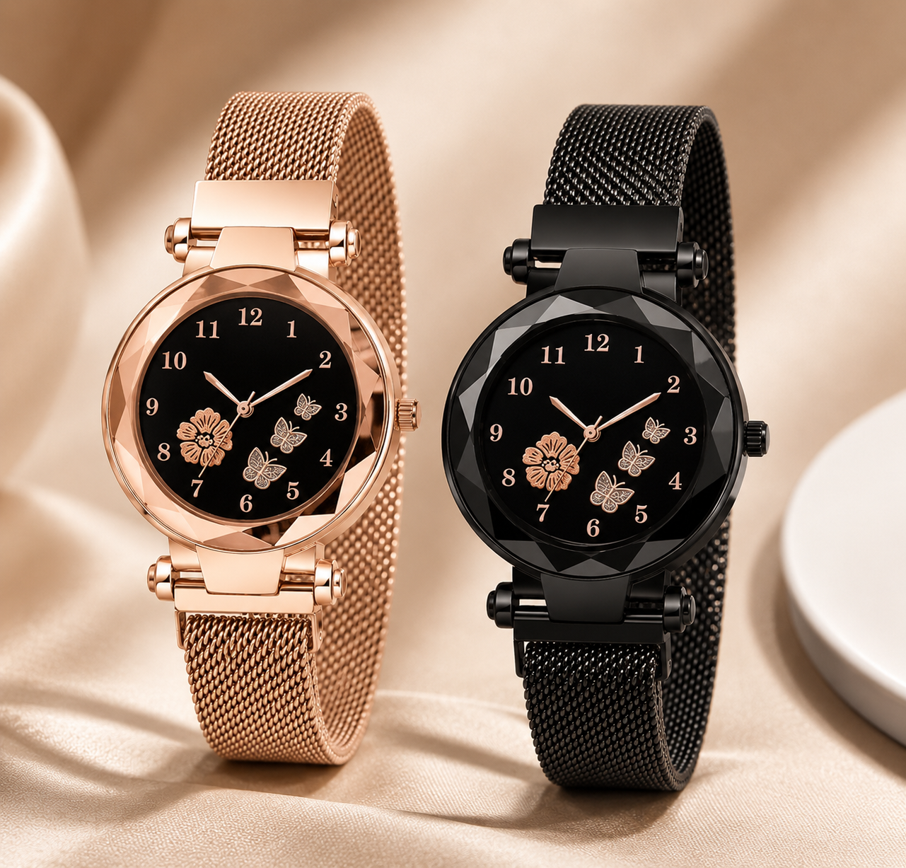 Butterfly Dial Magnetic Strap