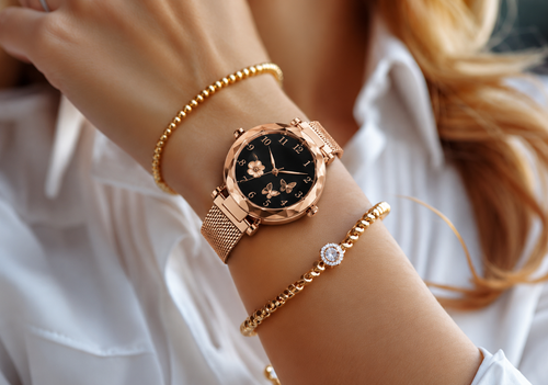 Butterfly Dial Magnetic Strap