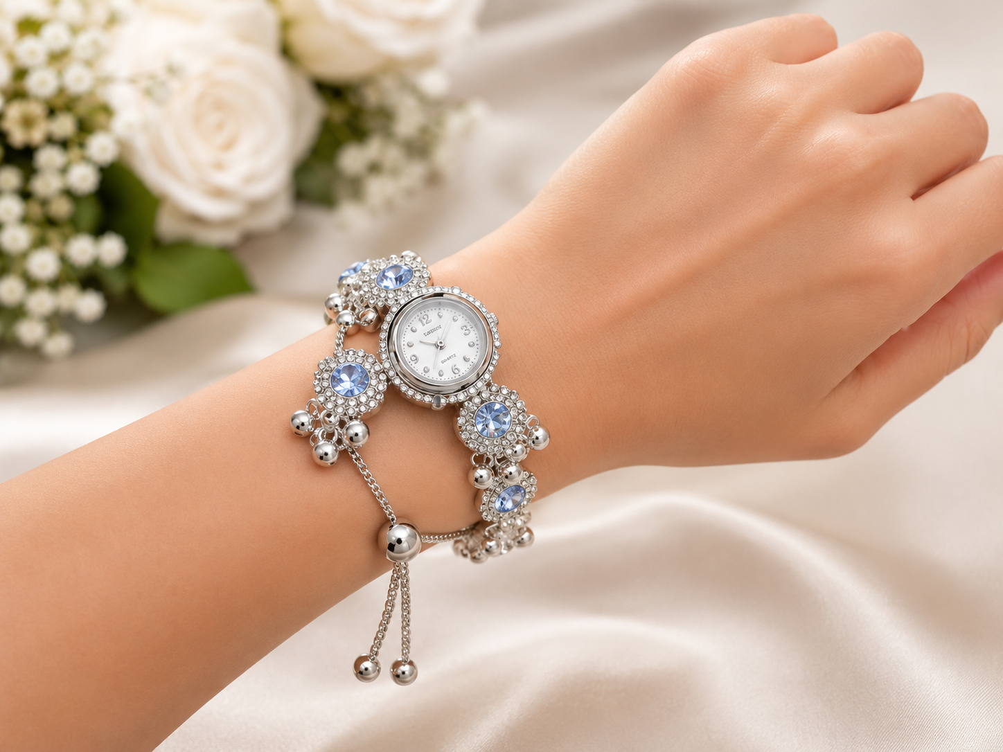 Silver Charm Watch