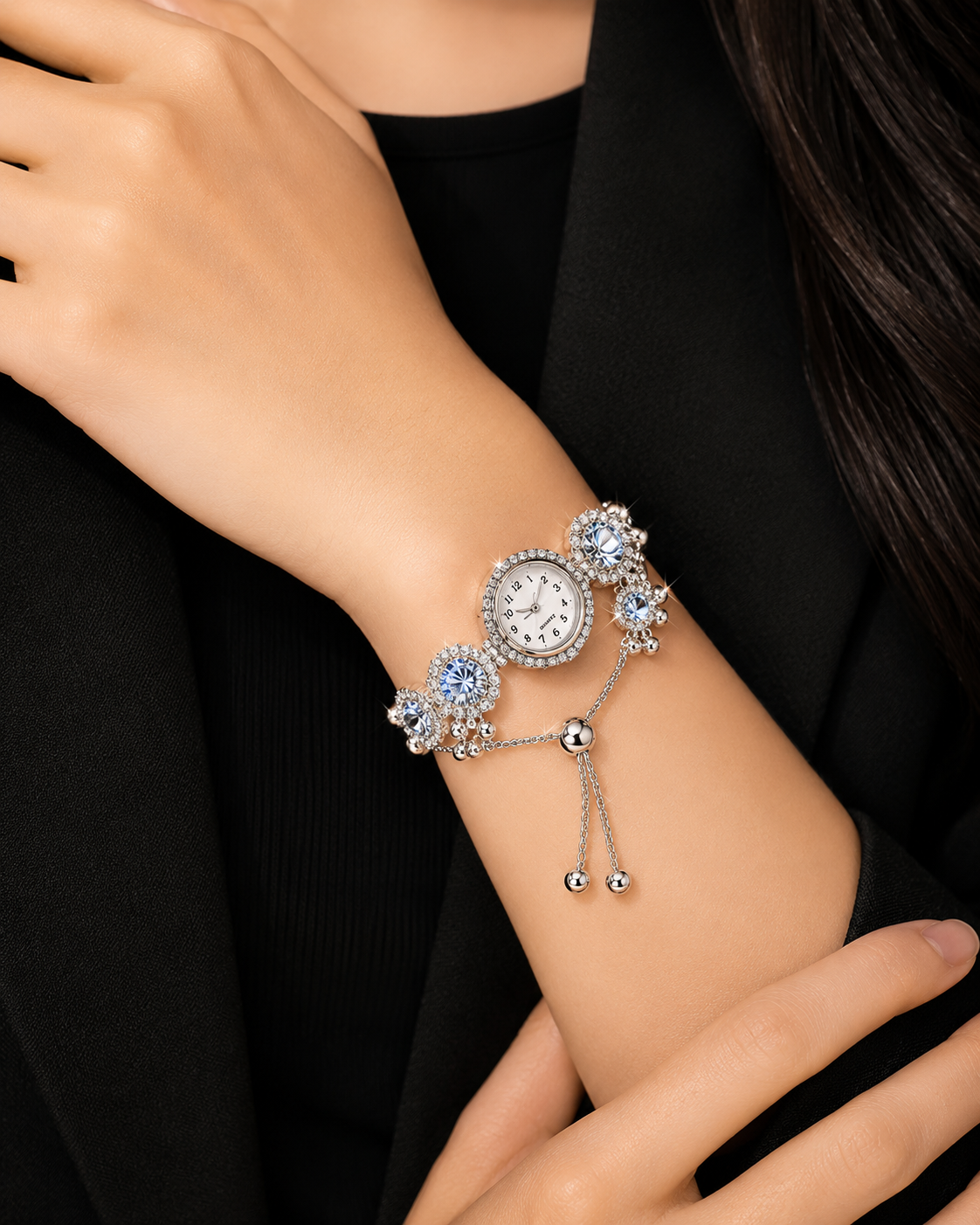 Silver Charm Watch